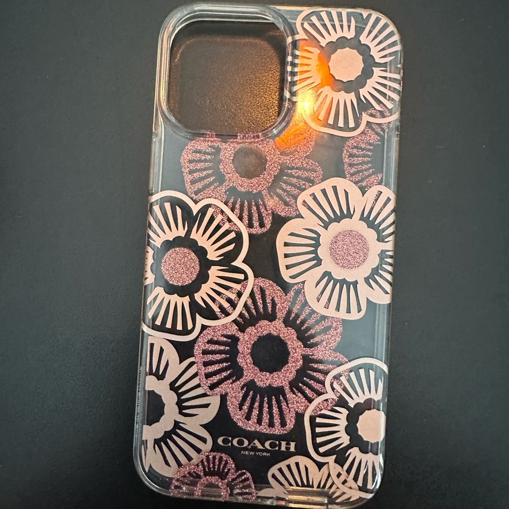 Coach iPhone 13 Pro Max case